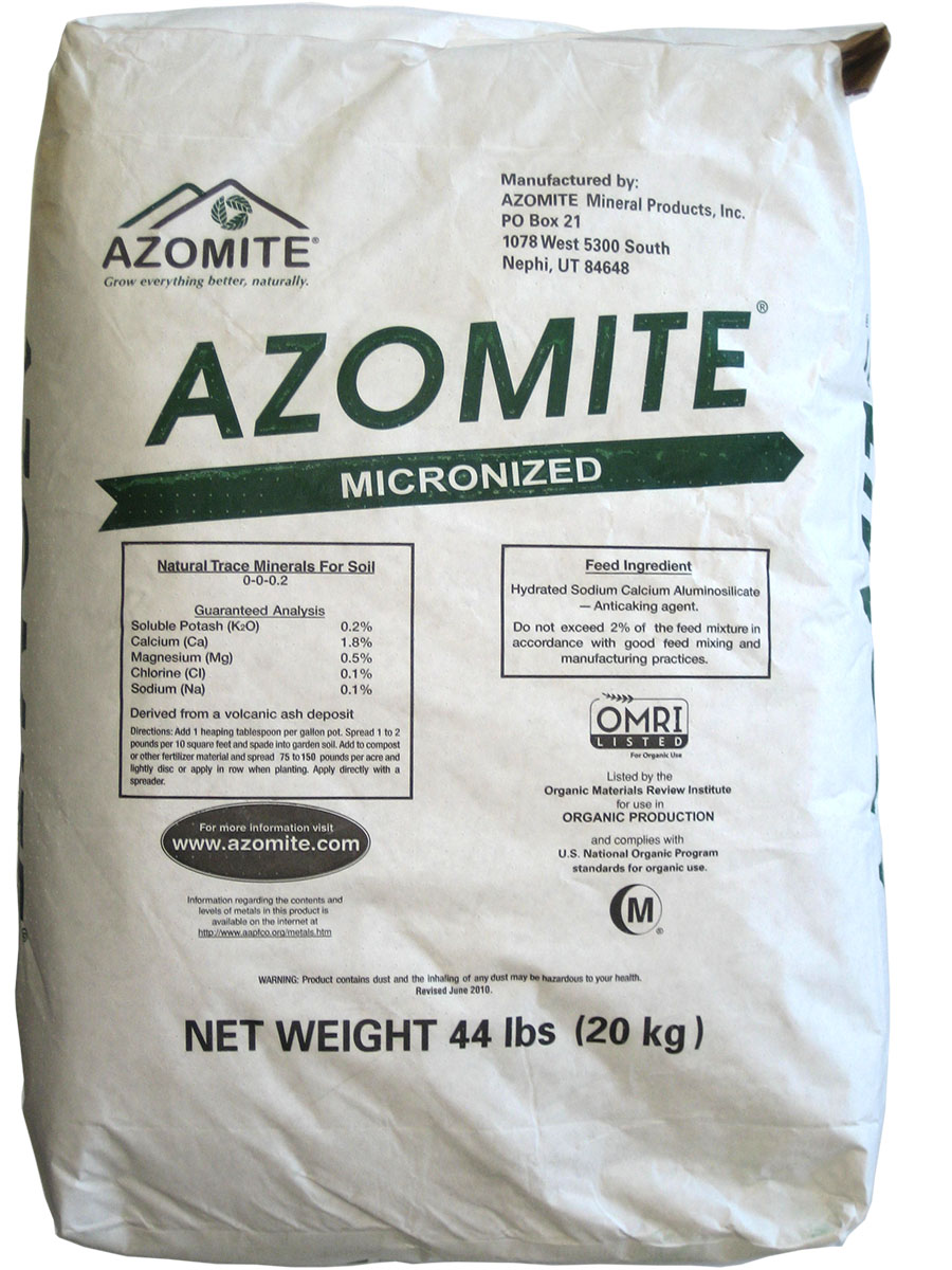Picture of Azomite Micronized Natural Trace Minerals, 44 lbs