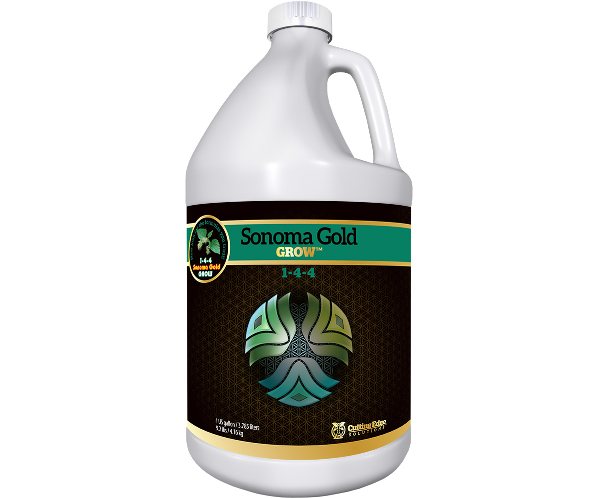 Picture for Cutting Edge Solutions Sonoma Gold Grow, 1 gal