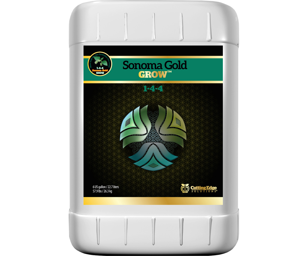 Picture for Cutting Edge Solutions Sonoma Gold Grow, 6 gal