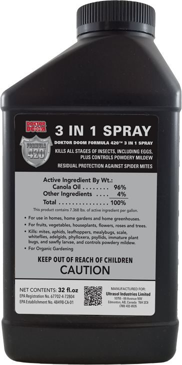 Picture for Doktor Doom Formula 420 3-in-1 Spray, 1 qt