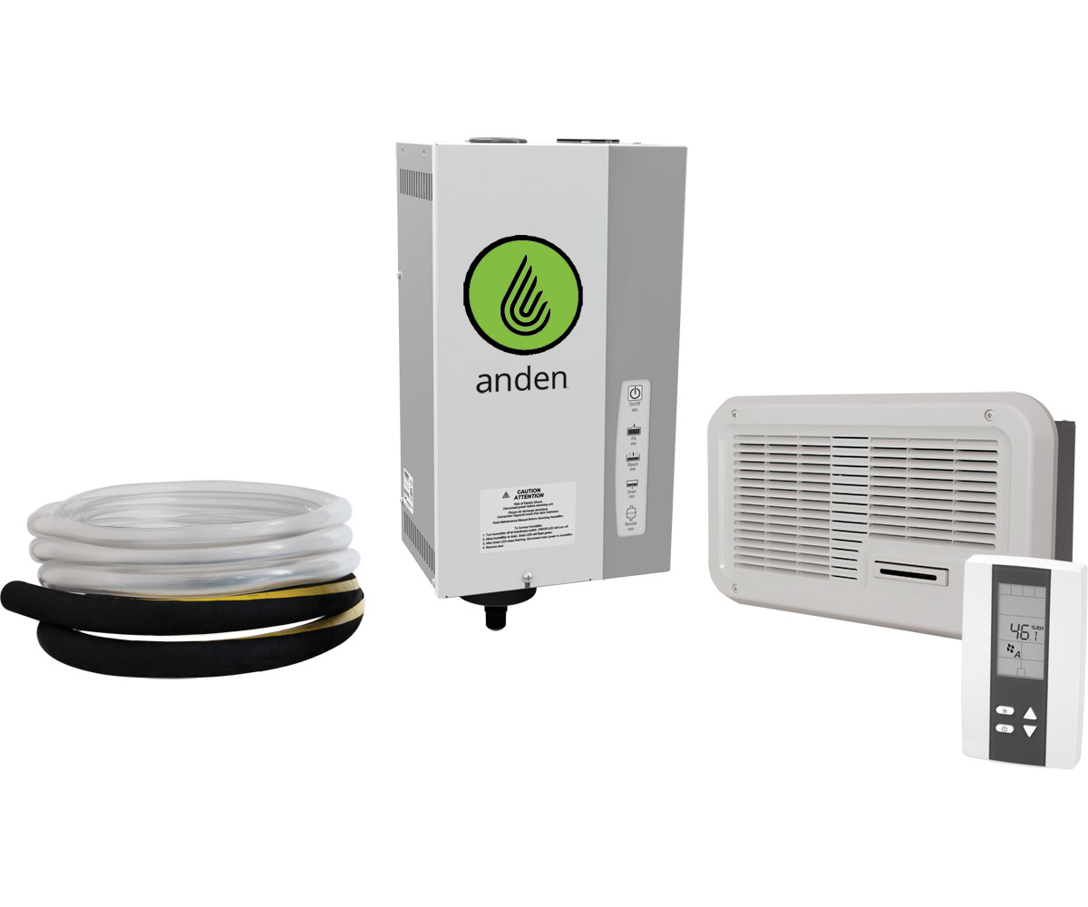 Picture for Anden Steam Humidifier w/Fan Pack and Digital Humidistat