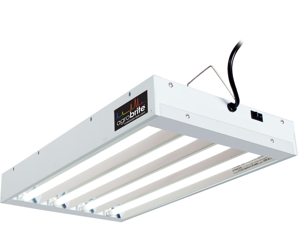 Picture for Agrobrite T5 96W 2' 4-Tube Fixture with Lamps