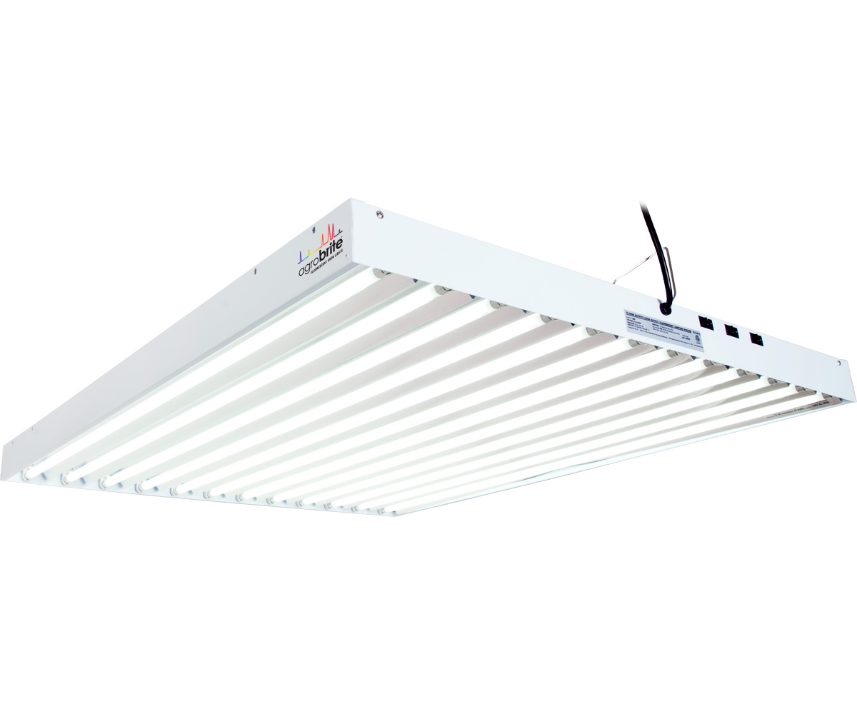 Picture for Agrobrite T5 648W 4' 12-Tube Fixture with Lamps