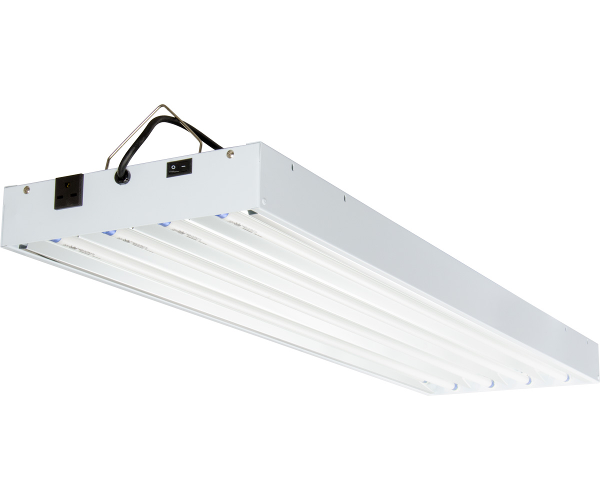 Picture for Agrobrite T5 216W 4' 4-Tube Fixture with Lamps, 240V