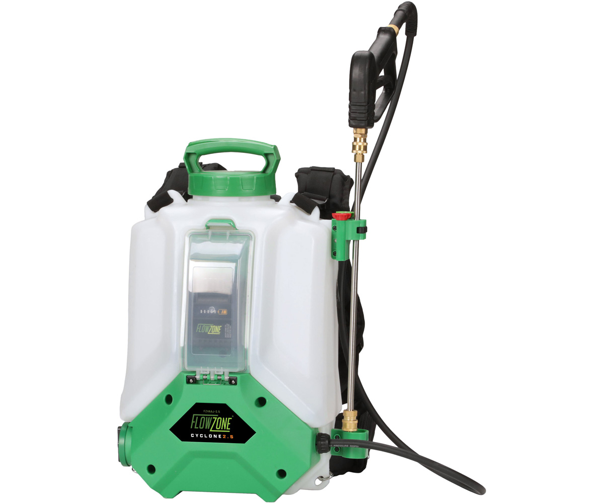 Picture for FlowZone Cyclone 2.5 Standard/Variable-Pressure Battery Backpack Sprayer (4-Gallon)