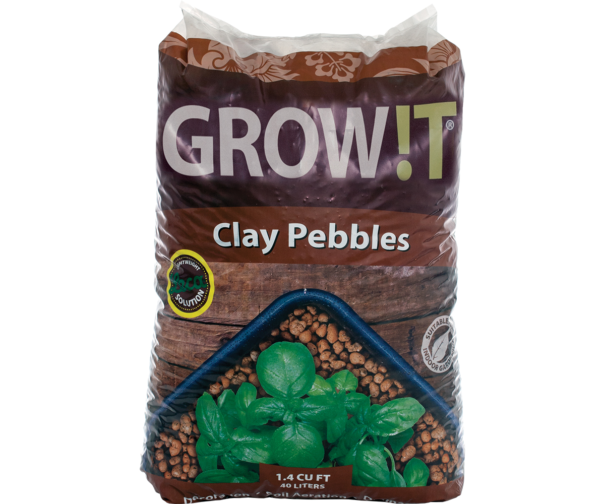 Picture for GROW!T Clay Pebbles, 4 mm-16 mm, 40 L