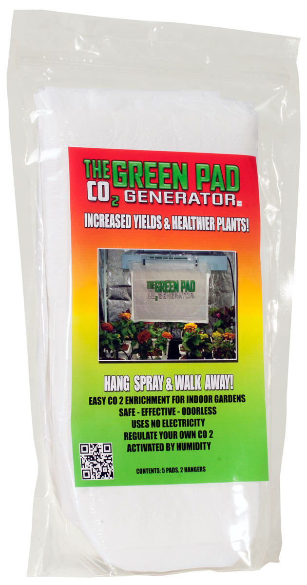 Picture for Green Pad CO2 Generator, pack of 5 pads w/2 hangers