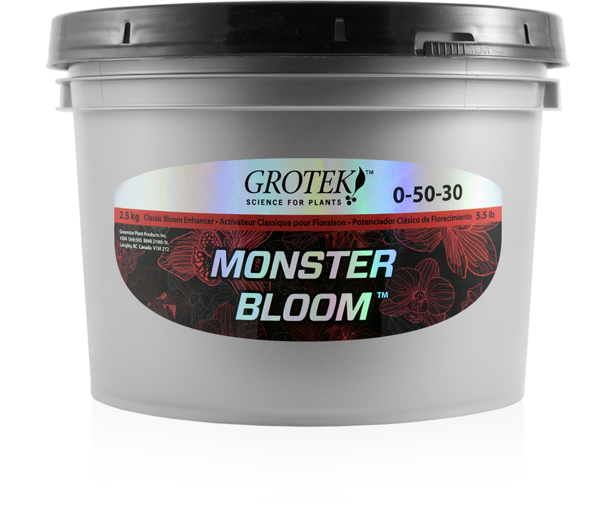 Grotek Monster Bloom 2 5 Kg Hydrofarm Canada