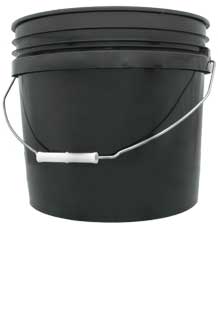 Picture of Black Bucket, 3 gal