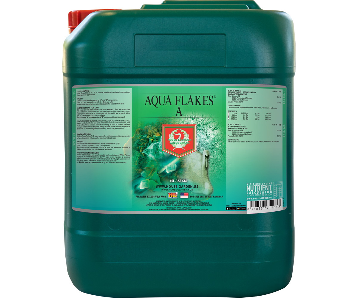 Picture for House & Garden Aqua Flakes A, 10 L