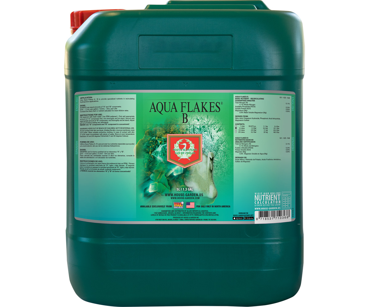 Picture for House & Garden Aqua Flakes B, 5 L