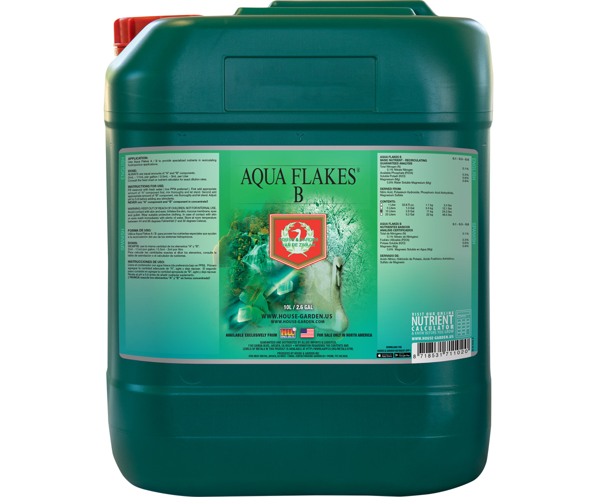 Picture for House & Garden Aqua Flakes B, 10 L