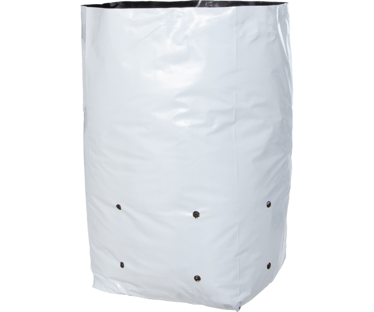 Image Thumbnail for Grow Bag, White/Black 7 gal, 16 packs of 25 (400)