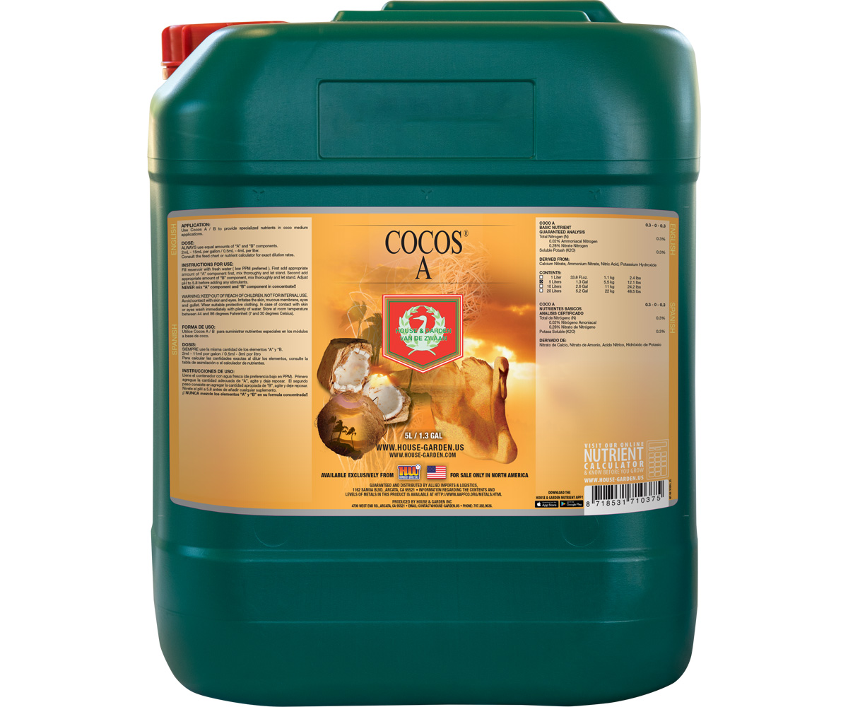 Image Thumbnail for House & Garden Cocos A, 5 L