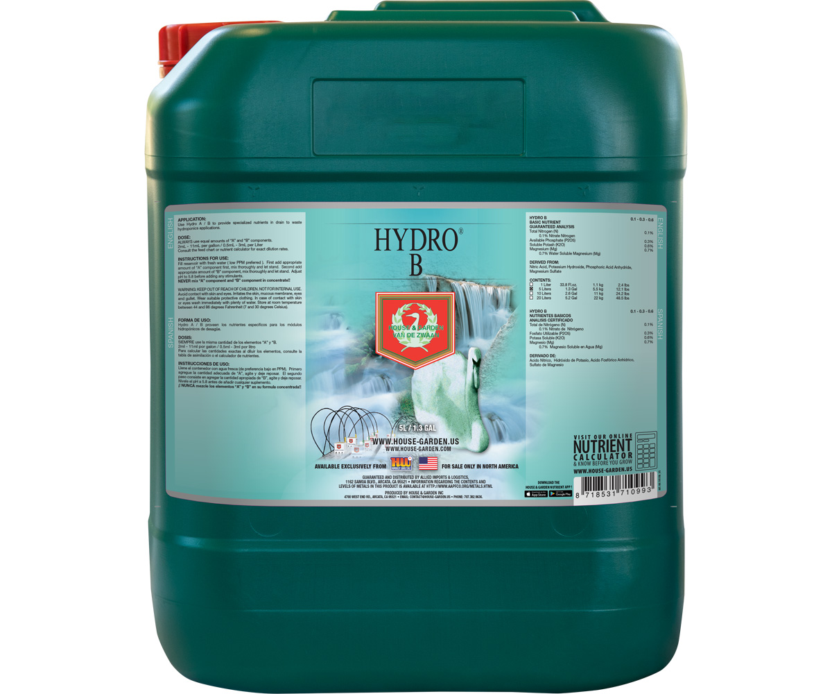 Picture for House & Garden Hydro B, 5 L