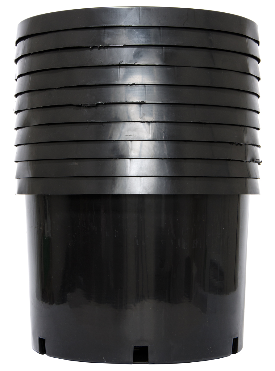 Pro Cal Premium Nursery Pot, 10 gal, pack of 5