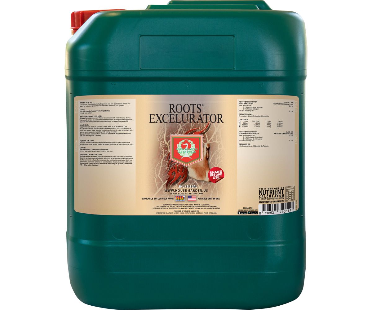 Picture for House & Garden Roots Excelurator, (silver bottle), 20 L