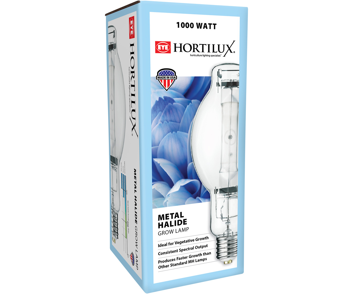 Lamp Hydroponic Hortilux Blue Super 1000W Grow Light Bulb Metal Halide MH 