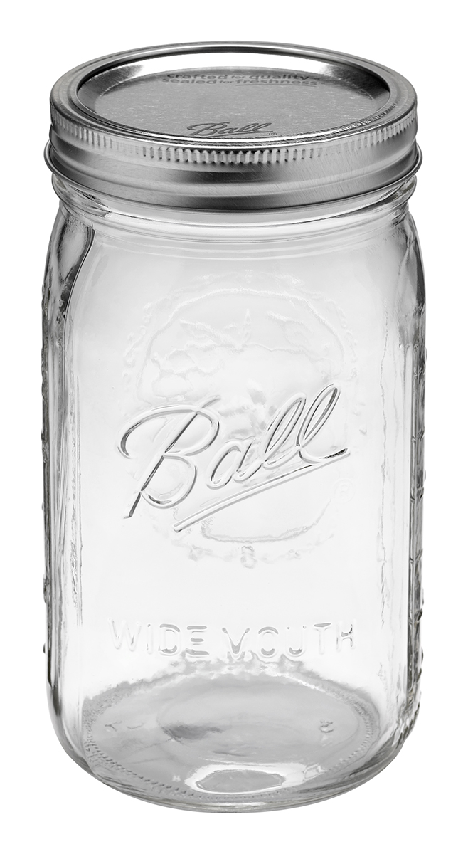 Picture of Ball Jar, 32 oz (One Quart) Wide Mouth, Case of 12
