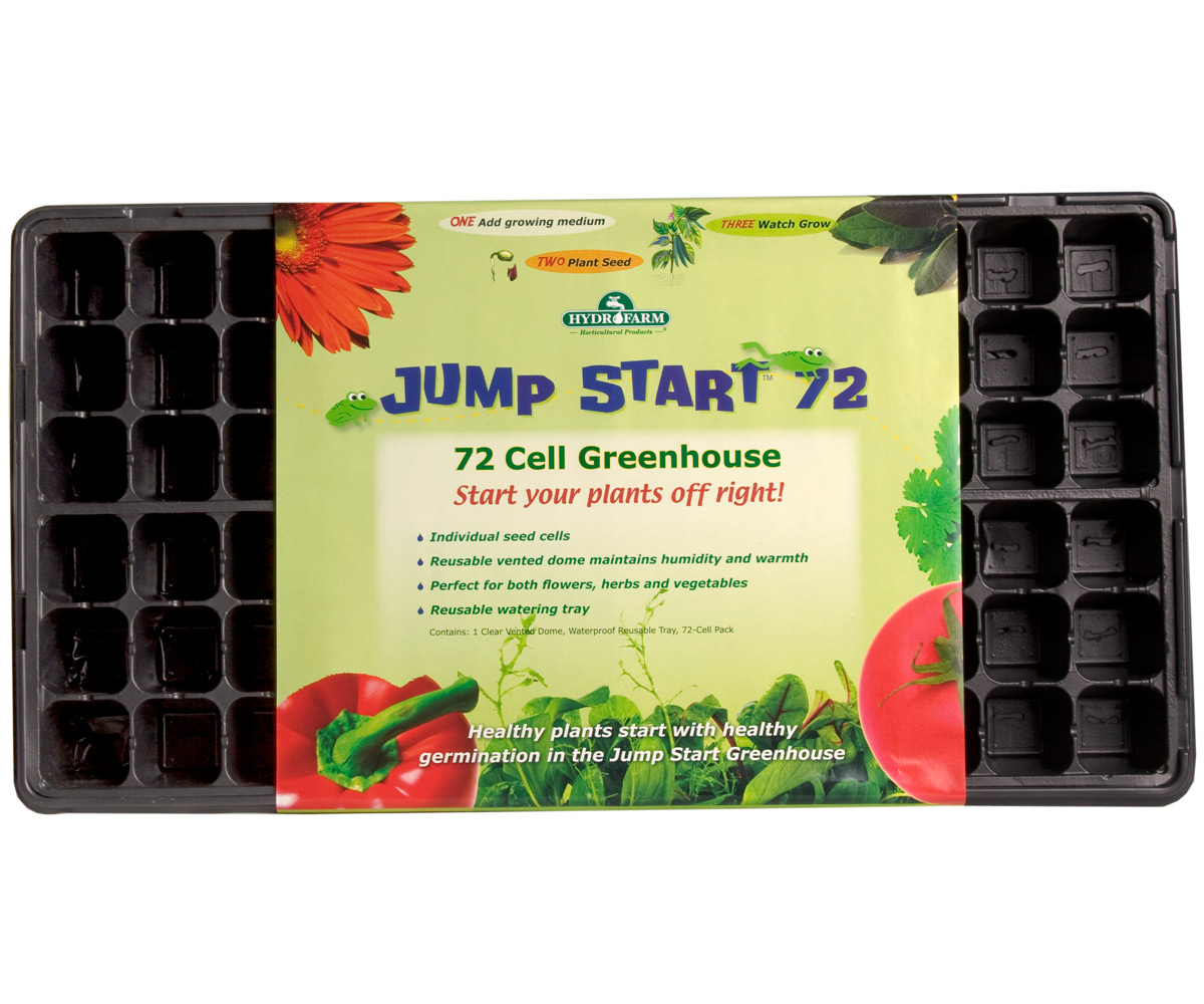 Image Thumbnail for Jumpstart 72 Cell Greenhouse