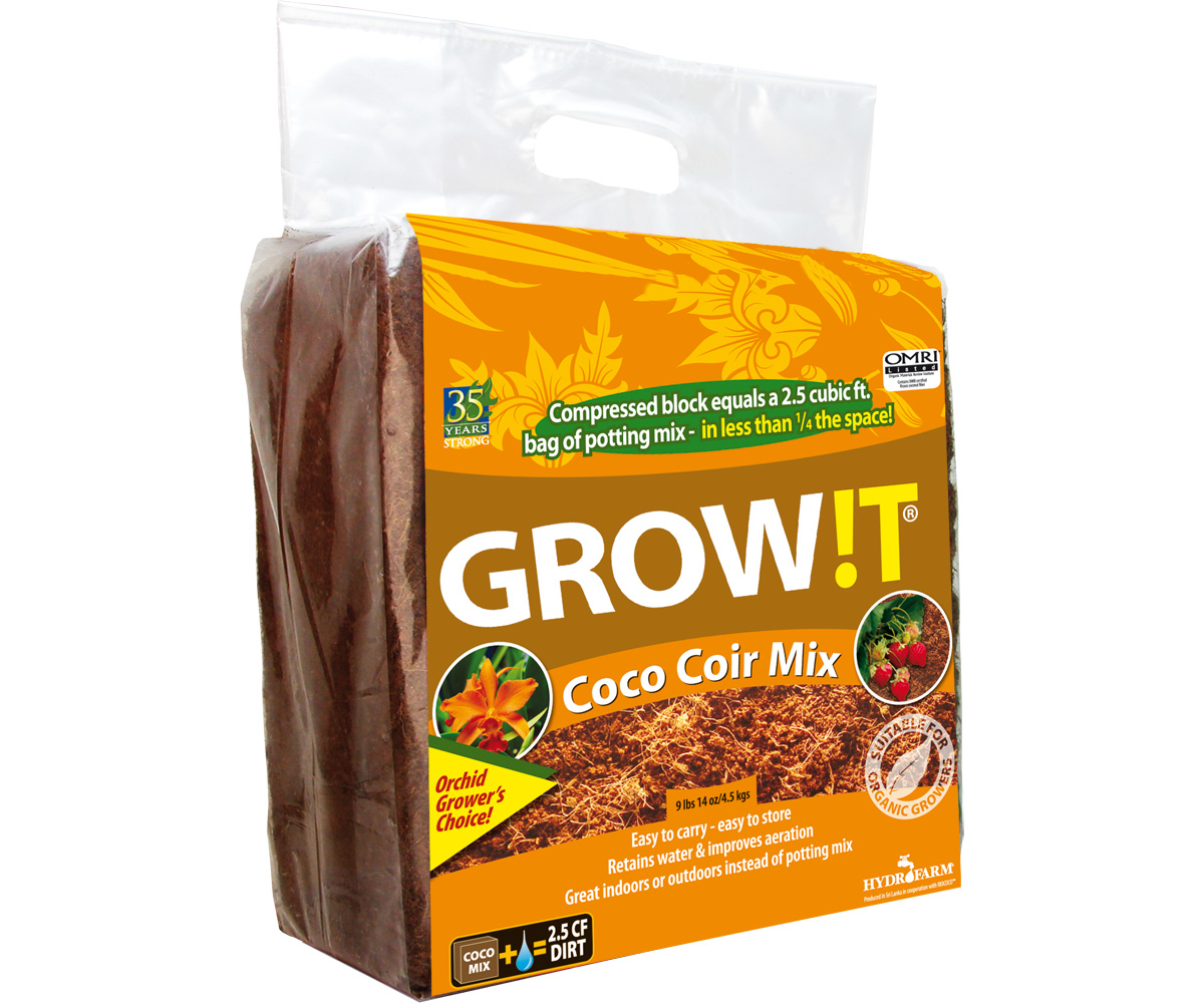 Picture of GROW!T Organic Coco Coir Mix, Block