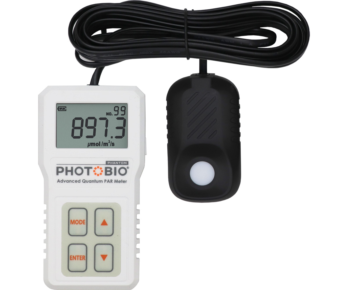 thumbnail image 2 of Quantum PAR Meter PPFD Sensor – Photosynthetically Active Radiation Tester – PAR-355 2 of 6
