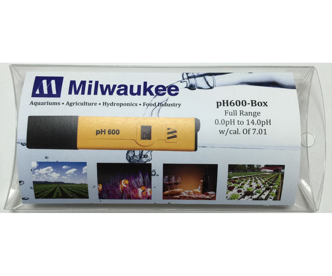 Milwaukee PH600 Meter Ph 600 Tester Hydroponics Digital for sale online 