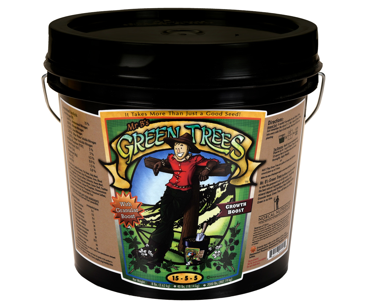 Picture for Mr. B's Green Trees Growth with Boost, 1 gallon pail, 8 lbs