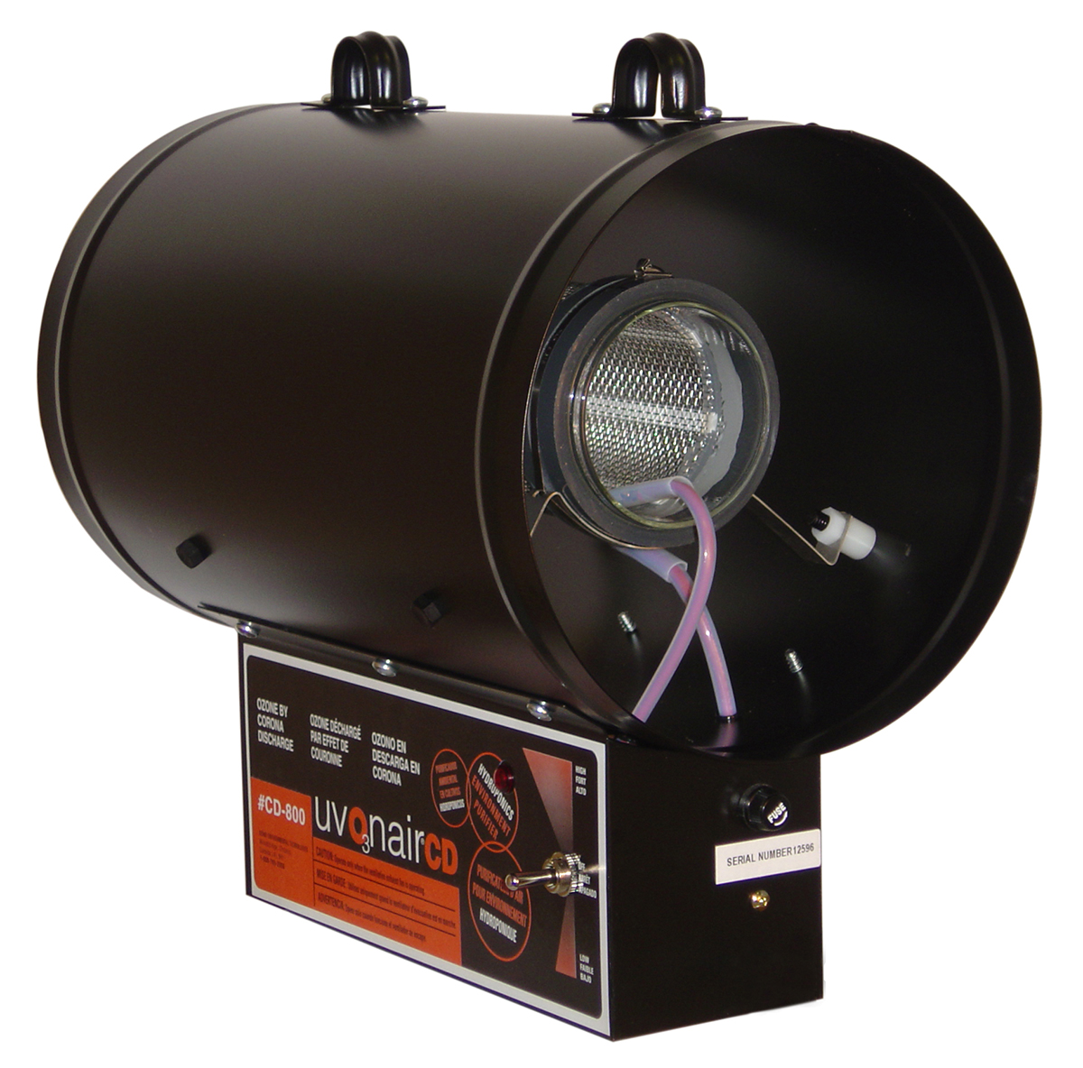 Picture for CD-In-Line Duct Ozonator Corona Discharge, 8"