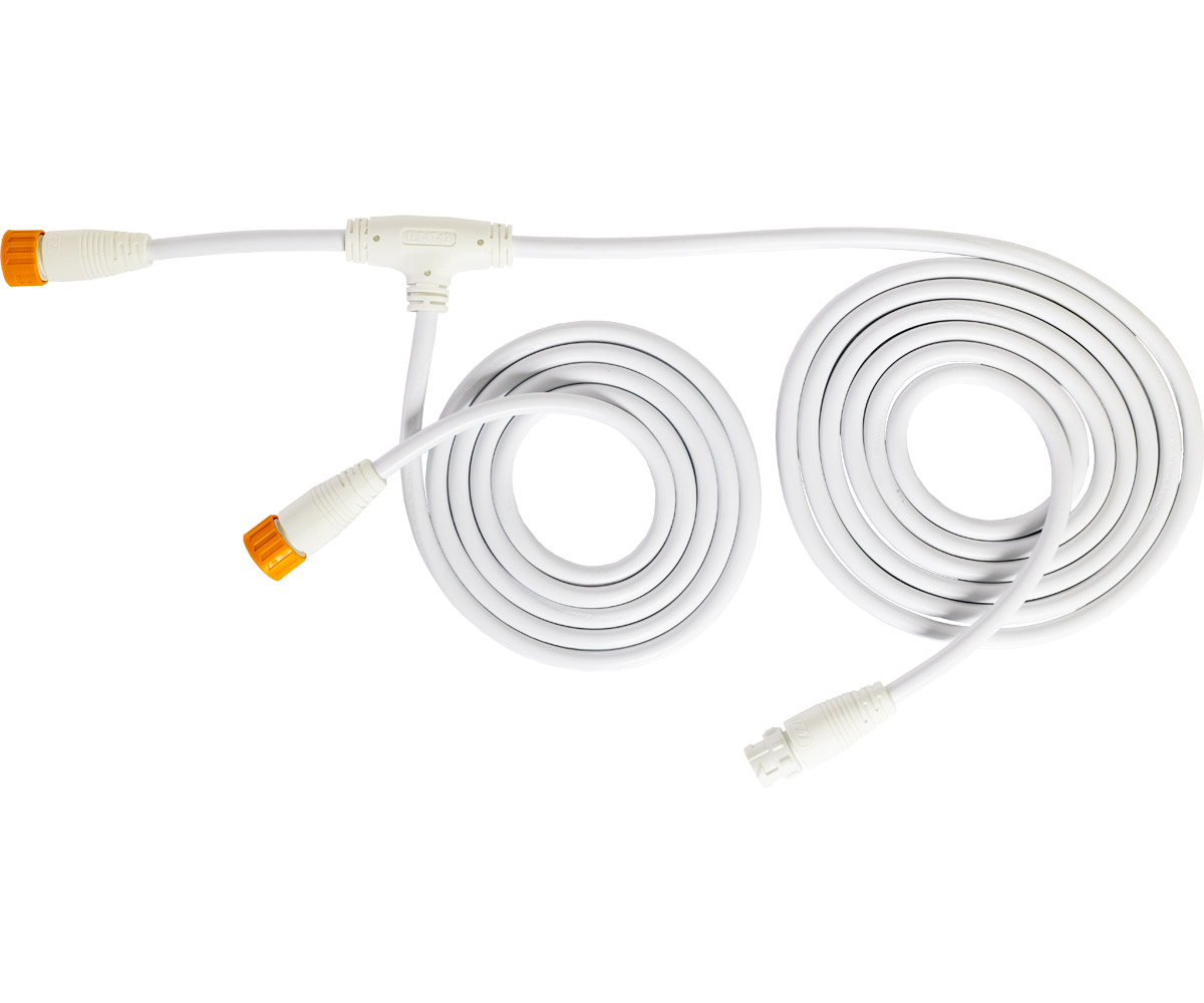 Picture of PHOTO LOC 0-10V Control Cable 8' Trunk + 5' Branch (White)