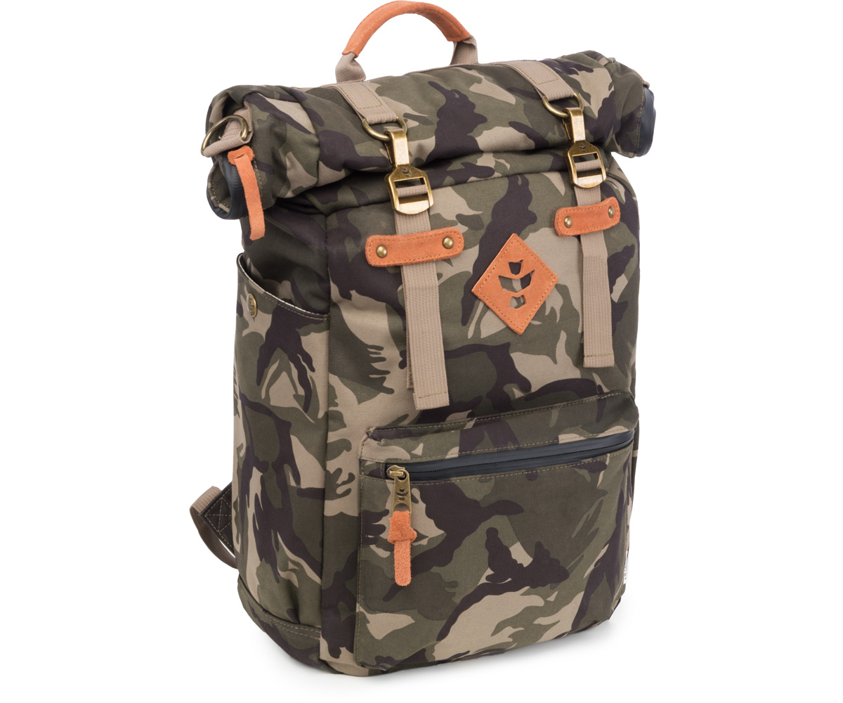 Picture for Revelry Supply The Drifter Rolltop Backpack, Camo Brown