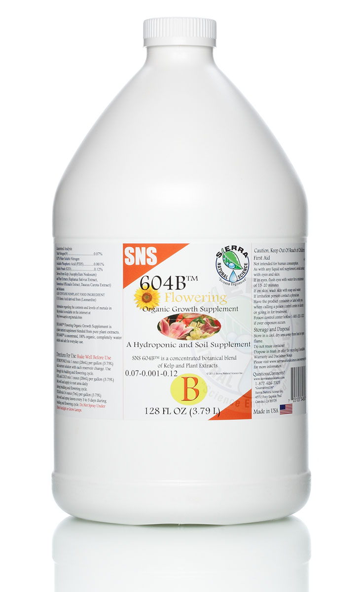Picture for SNS 604B Flowering Growth Supplement, 1 gal