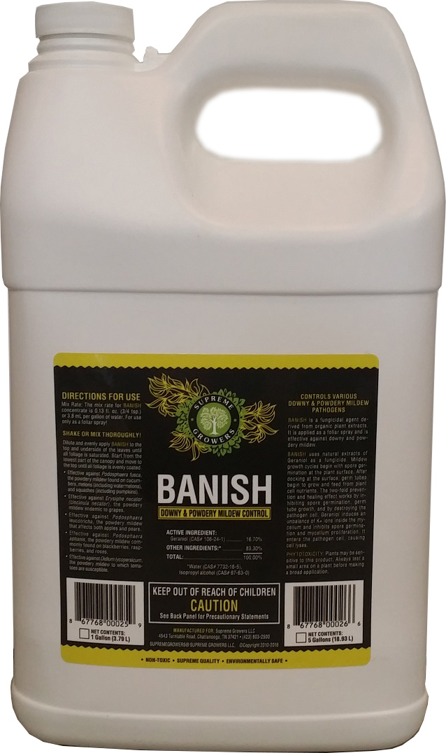 Picture for Supreme Growers BANISH, 1 gal