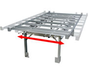 Image Thumbnail for Active Aqua 4' X 8' Rolling Bench System