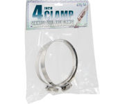 Image Thumbnail for Stainless Steel Duct Clamps, 4&quot;