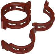 Picture of Mega Twine Clips, 25 mm, Terracotta, 100 pack