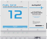 Image Thumbnail for Autopilot FUEL SX12 Light Controller, 12 Outlet, X-Plugs, 120/240V, with Single Trigger