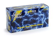 Image Thumbnail for Black Lightning Gloves, medium, box of 100 gloves