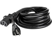 Picture of Notched Ballast Power Cord, 8', 120V, AWG 14/3