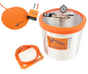 Picture of Best Value Vacs 5 Gallon Aluminum Vacuum Chamber with 10" Digital Heat Pad