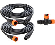 PHOTOBIO PHOTO-LOC 0-10V Cable Kit, 2 Cables and TEE, 8' (for use with the PHOTOBIO M, T, and T Duo)