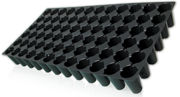 Picture of 72-Cell Pack Round Plug Flat Insert