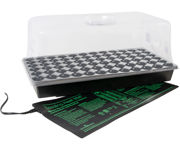 Image Thumbnail for Jump Start Hot House w/Heat Mat, Tray, 72-Cell Insert, 7.5" dome