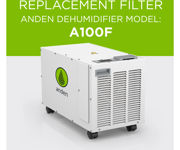 Image Thumbnail for Anden 5770 Replacement filter for Anden Dehumidifier Model A95F