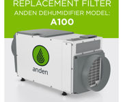 Image Thumbnail for Anden 5771 Replacement filter for Anden Dehumidifier Model A95