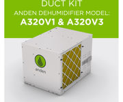 Image Thumbnail for Anden Duct Kit for Anden Dehumidifier Model A320V1 & A320V3