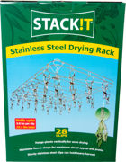 Image Thumbnail for STACK!T 28 Clip Stainless Steel Drying Rack