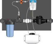 Picture of Dilution Solutions Nutrient Delivery System (NDS) Micro-Doser Kit, 1 1/2 in Right to Left (Hi-Flo)