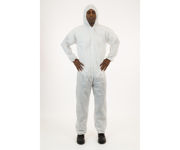 Image Thumbnail for International Enviroguard White SMS Coverall with Hood, Size X-Large, case of 25