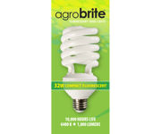 Image Thumbnail for Agrobrite Compact Fluorescent Lamp, 32W (160W equivalent), 6400K